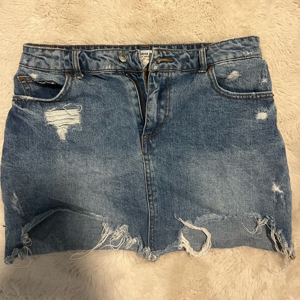 Jean skirt